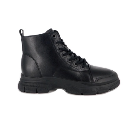 Ghete Berliner, model Y6523, culoare neagra talpa flexibila - Img 2