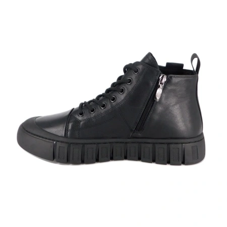 Ghete Otter, model 15A, captusite, talpa flexibila, culoare neagra - Img 4