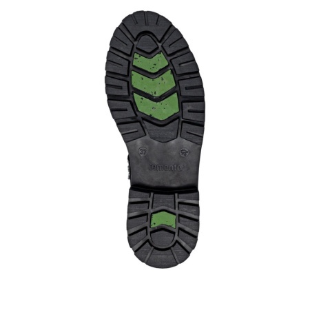 Ghete Remonte, model D0B81, impermeabile, blana naturala, culoare neagra, talpa cu fibra din sticla - Img 5