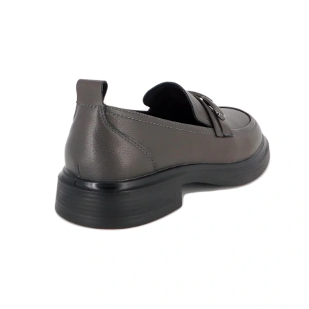 Pantofi Anna Viotti, model 5189, talpa flexibila, culoare gri - Img 3