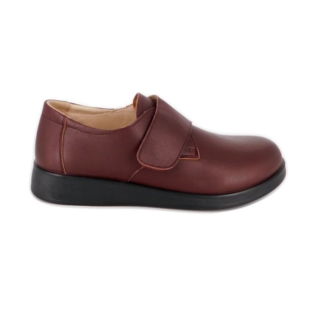 Pantofi Berliner, model 3232, culoare bordo - Img 4