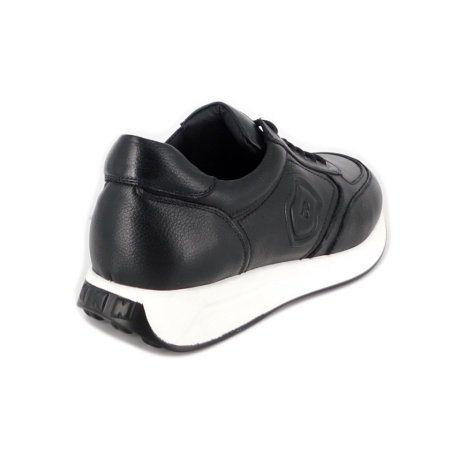 Pantofi Berliner, model A151, talpa flexibila, culoare neagra - Img 2