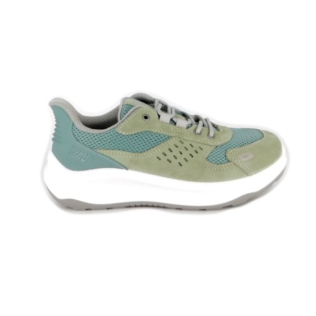 Pantofi Grisport, model 44701, brant din spuma cu memorie, culoare verde - Img 2