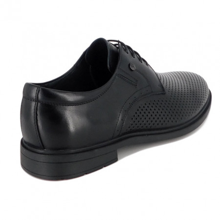 Pantofi Otter, model 7OW, perforati, culoare neagra, talpa flexibila - Img 3