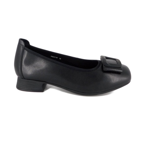 Pantofi Pass, model X48, culoare neagra - Img 3