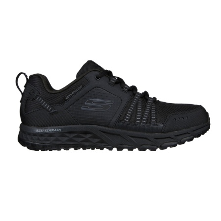 Pantofi Skechers Escape Plan, hidrofobizati, brant din spuma cu memorie, culoare neagra - Img 2