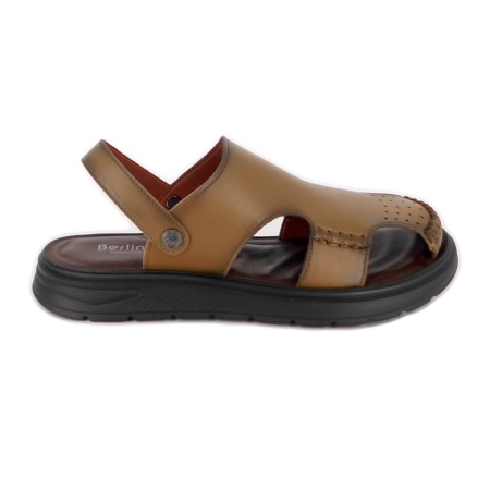 Sanda-Papuc Berliner, model 2881, talpa flexibila, culoare maro - Img 2