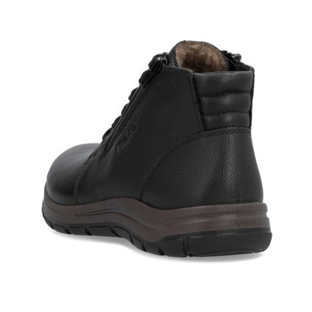 Ghete Rieker, model 03652, blana naturala, culoare neagra - Img 2