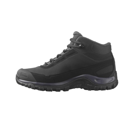 Ghete Salomon Shelter, pentru iarna, impermeabile, comfort termic pana la -5 grade, culoare neagra - Img 3
