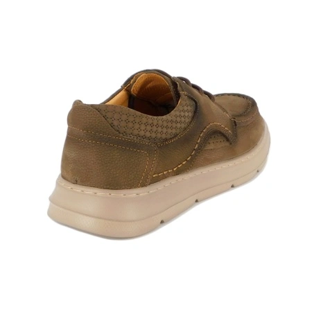 Pantofi Berliner, model 2502, culoare maro, talpa flexibila - Img 3