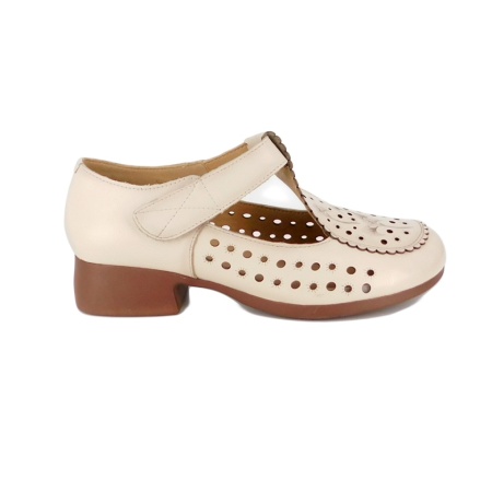 Pantofi Formazione, model 9065, culoare bej - Img 2