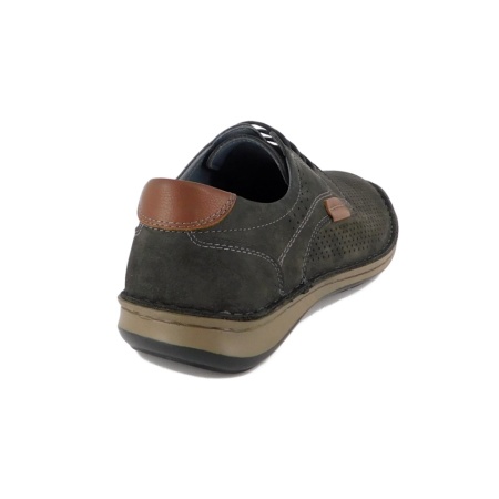 Pantofi Goretti, model 9506, culoare gri antracit - Img 3