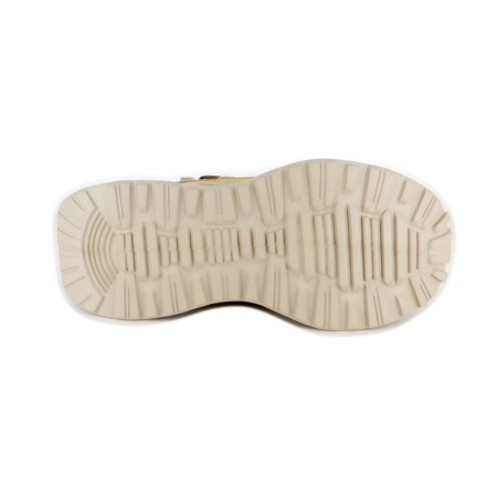 Pantofi Pass, model 12, culoare bej cu maro - Img 3