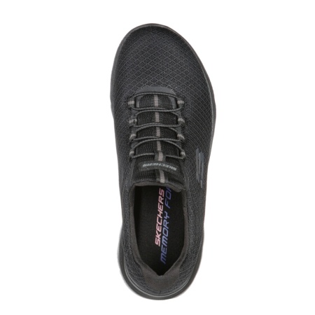 Pantofi Skechers Summits, brant din spuma cu memorie, culoare neagra - Img 2