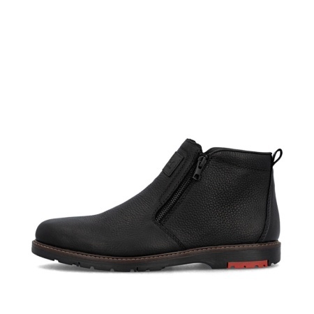 Ghete Rieker, model 10553, imblanite, culoare neagra - Img 2