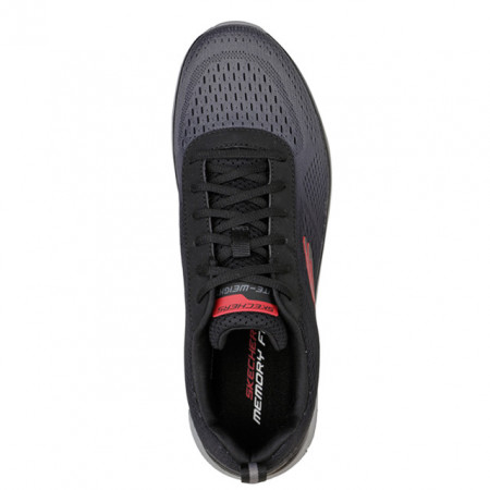 Pantofi Skechers Ripkent, talpa din spuma cu memorie, culoare gri - Img 2