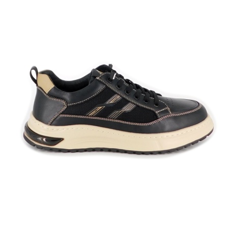 Pantofi sport Otter, model v28, culoare neagra - Img 3