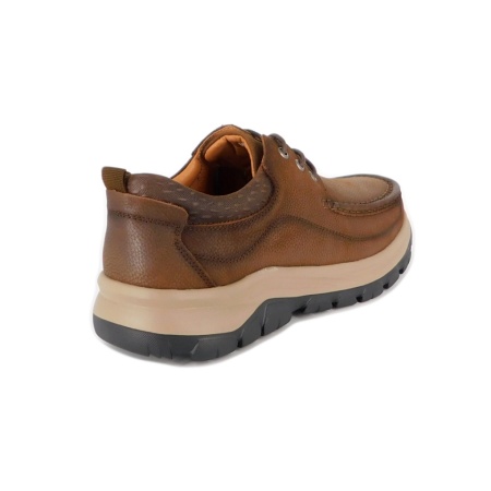 Pantofi Mels, model 3581, brant cu perna de aer, talpa flexibila, culoare maro - Img 3