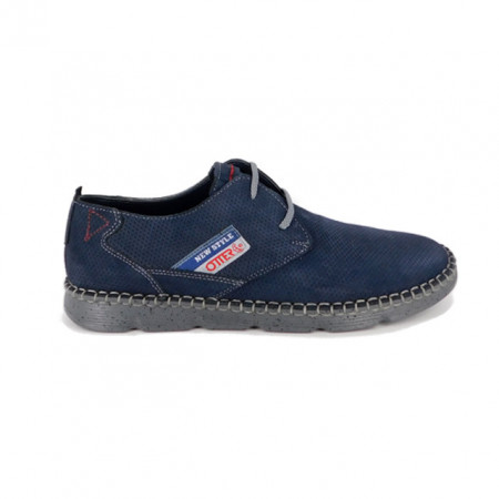 Pantofi Otter, model 2818, brant cu perna de aer, culoare albastra - Img 3