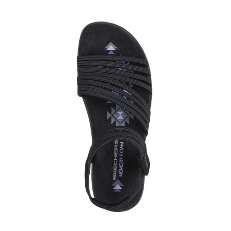 Sandale Skechers Reggae Slim, culoare neagra - Img 3