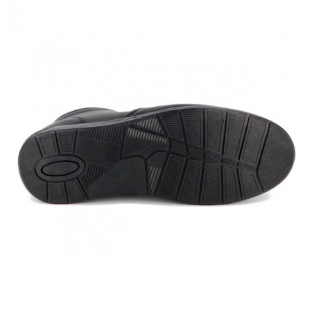 Ghete Goretti, model 3202, imblanite, culoare neagra - Img 4