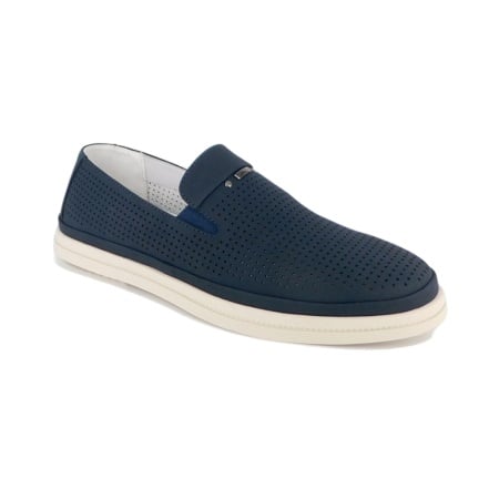 Pantofi Otter, model 15C, perforati, talpa flexibila, culoare albastra