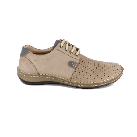 Pantofi Otter, model 9551, pentru vara, culoare gri - Img 2
