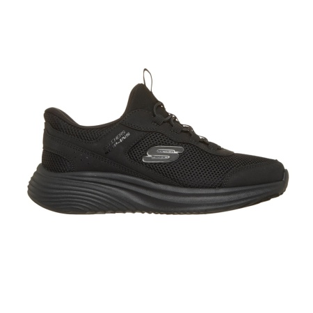 Pantofi Skechers Bounder Pro, brant din spuma cu memorie, tehnologie Slip-In, culoare neagra - Img 4