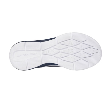Pantofi Skechers Microspec Max, brant din spuma cu memorie, tehnologie Slip-In, culoare albastra - Img 5