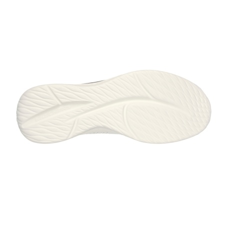 Pantofi Skechers Slade, tehnologie slip-in, brant din spuma cu memorie, culoare alba - Img 5
