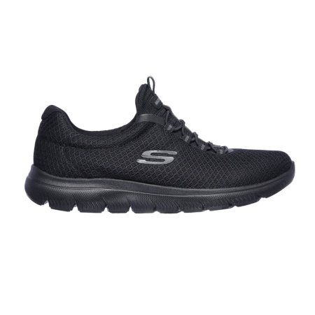 Pantofi Skechers Summits, brant din spuma cu memorie, culoare neagra - Img 3