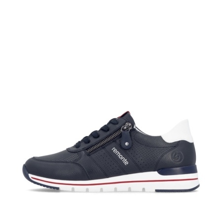 Pantofi sport Remonte, model R6705, brant din spuma cu memorie, culoare albastra - Img 2