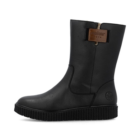 Cizme Rieker, model Y4355, imblanite, culoare neagra - Img 3