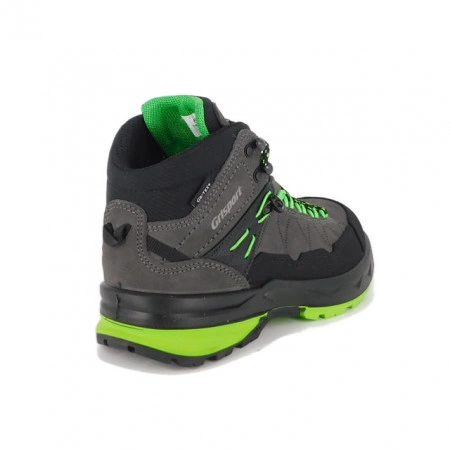 Ghete Grisport, model 14903 impermeabile, talpa Vibram, culoare gri cu verde - Img 2
