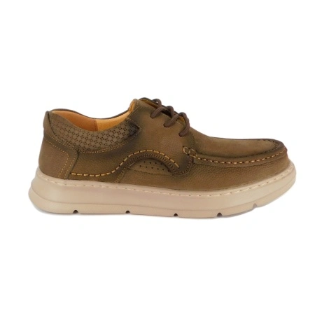 Pantofi Berliner, model 2502, culoare maro, talpa flexibila - Img 2