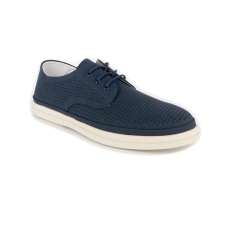 Pantofi Otter, model 14C, perforati, talpa flexibila, culoare albastra
