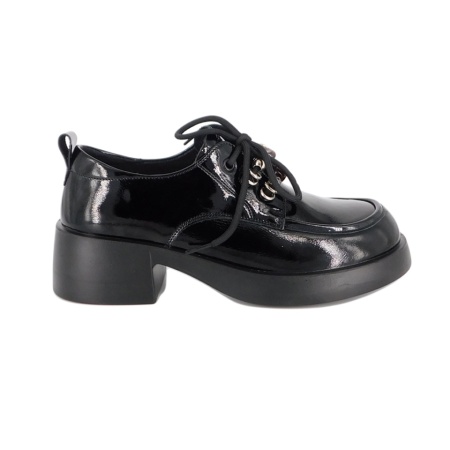 Pantofi Pass, model X49, culoare neagra - Img 2