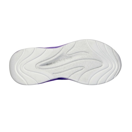 Pantofi Skechers Wave, culoare albastra cu mov - Img 5