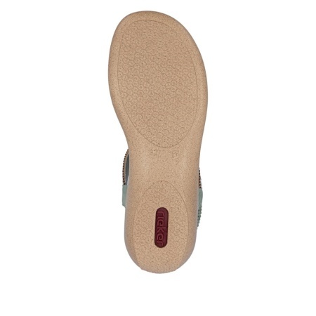 Sandale Rieker, model 61855, culoare verde - Img 6