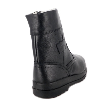 Cizme Otter, model 27758, imblanite, culoare neagra - Img 2