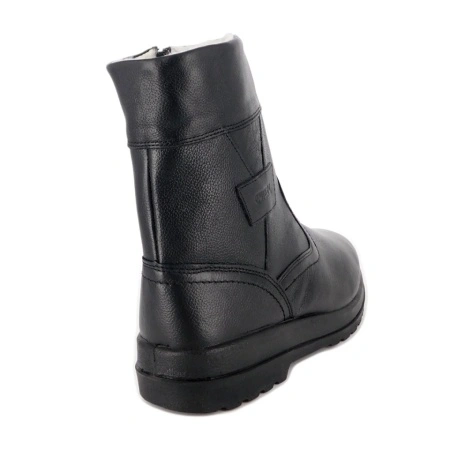 Cizme Otter, model 27758, imblanite, culoare neagra - Img 2