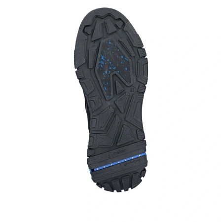 Ghete Rieker, model 9502, lana naturala, impermeabile, talpa cu insertie de fibra de sticla, culoare neagra - Img 6