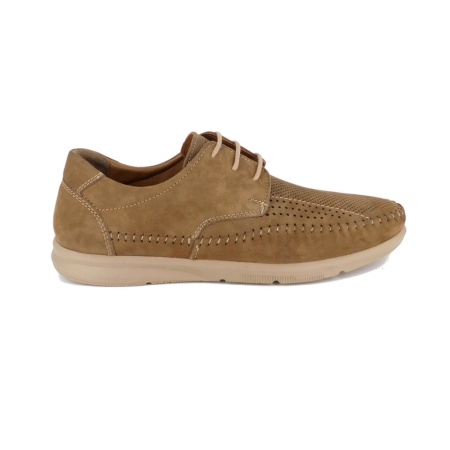 Pantofi Goretti, model 021, culoare bej - Img 3
