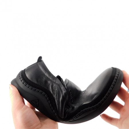 Pantofi Otter, model 8A, culoare neagra, talpa flexibila - Img 3