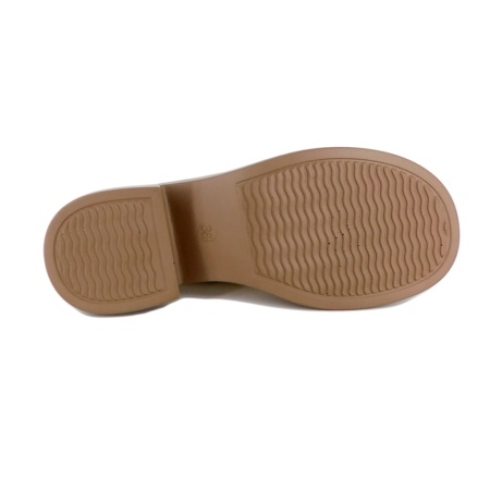 Pantofi Pass, model X49, culoare crem - Img 3