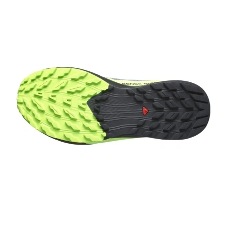 Pantofi Salomon Sense Ride 5 GTX, impermeabili, gore-tex, culoare gri cu verde - Img 6