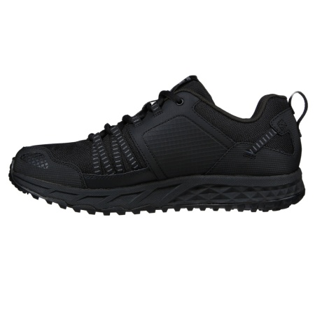 Pantofi Skechers Escape Plan, hidrofobizati, brant din spuma cu memorie, culoare neagra - Img 4