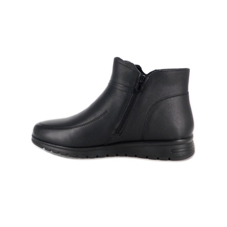 Ghete Berliner, model M001, captusite, talpa flexibila, culoare neagra - Img 4