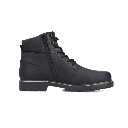 Ghete Rieker, model 39821, blana naturala, impermeabile, talpa cu insertie de fibra de sticla - Img 2