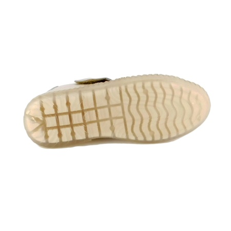 Pantofi Anna Viotti, model 7016, pentru vara, talpa flexibila din silicon, culoare bej - Img 3